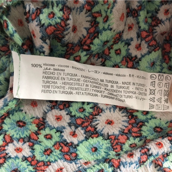 Zara Floral Wrap Mini Skirt - Picture 6 of 8